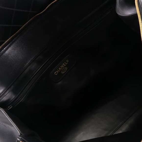 Chanel Vintage Lambskin Supermodel XL Weekender Bag - Picture 4 of 11